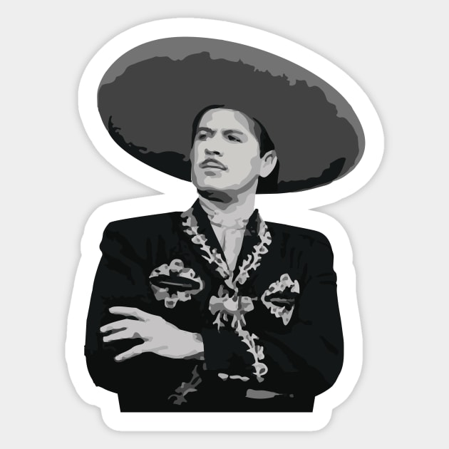 Pedro Infante Cien Años Mexican Mariachi Sticker by Vendaval